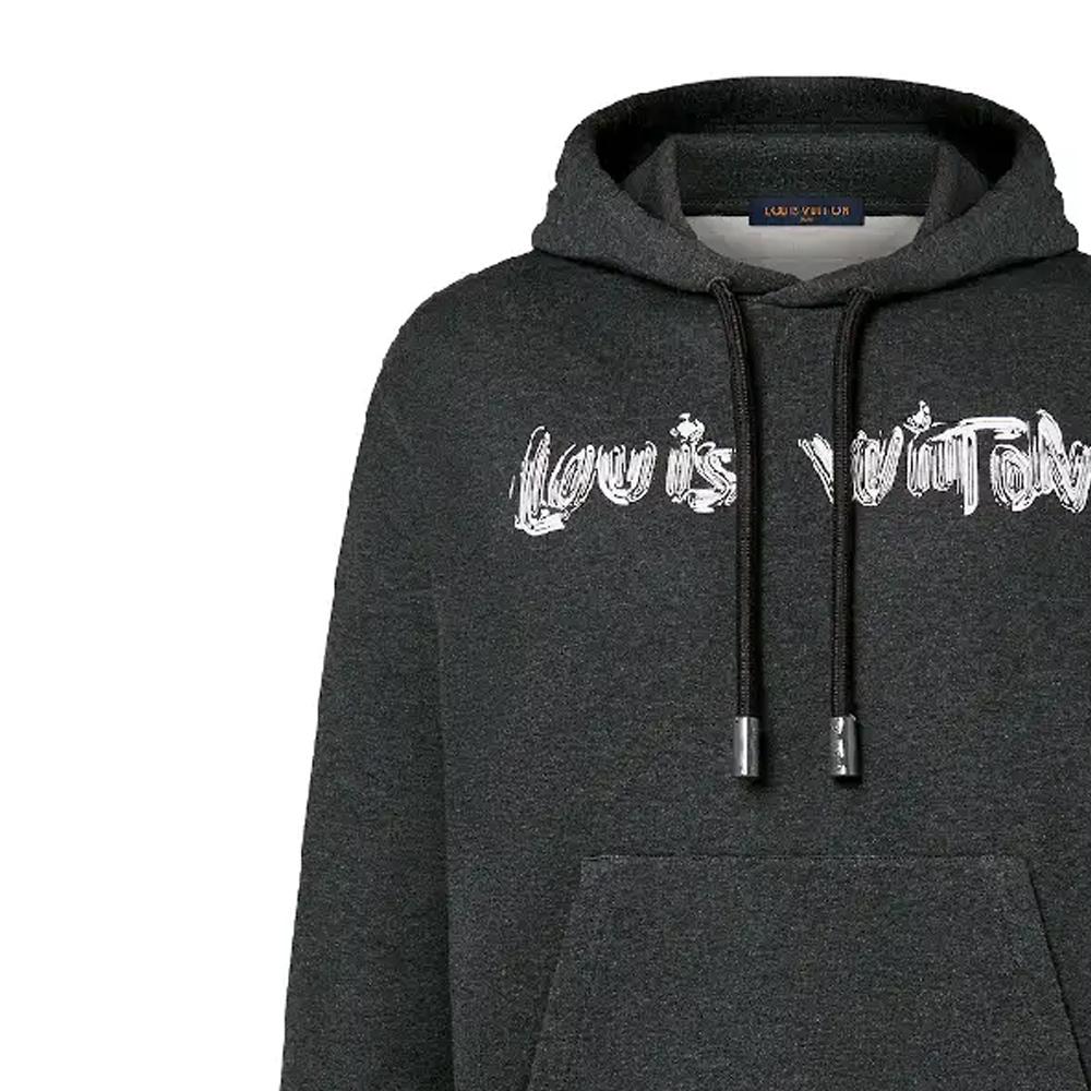 LOUIS VUITTON SS24 Sweatshirt Men's Gray 1AF383