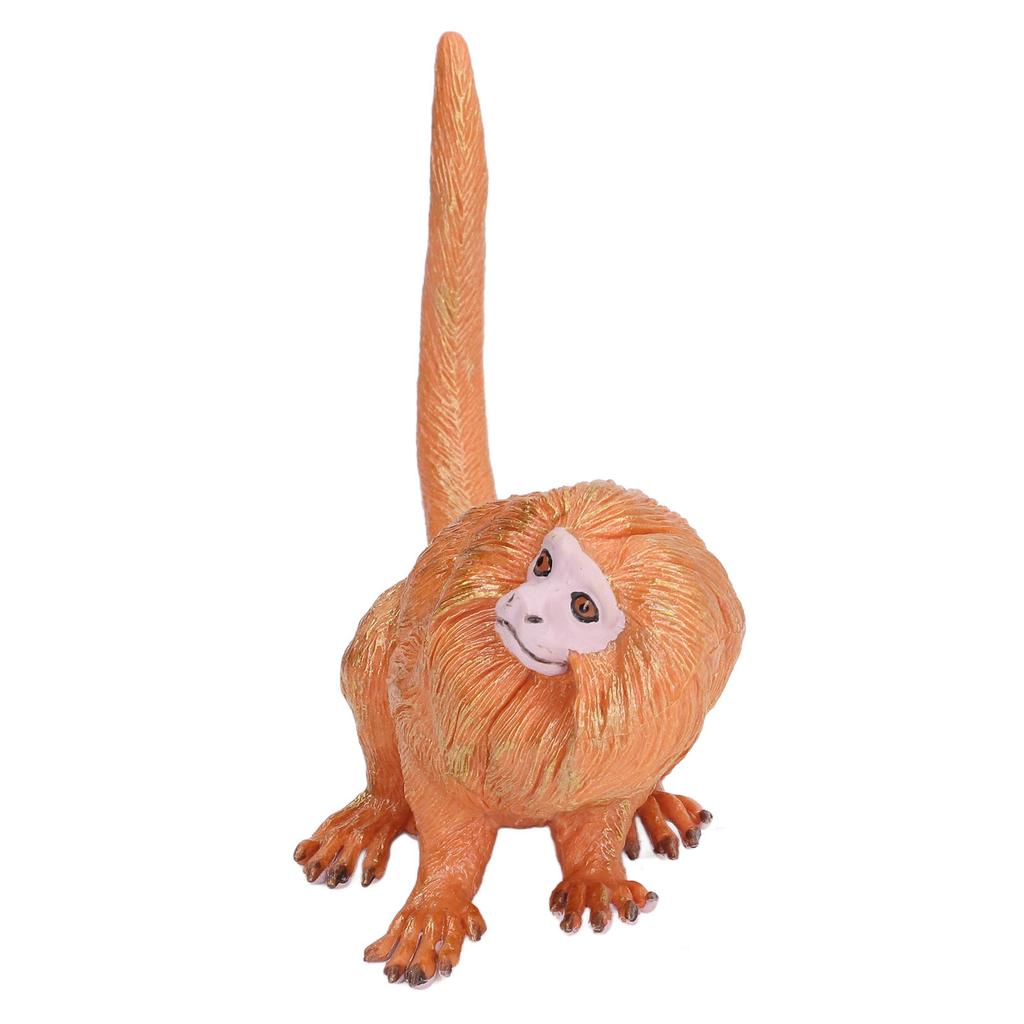 Monkey Figurine Toy Lifelike Toxic Free Plastic Ornament Kids Gift Animal Model Decoration for Home