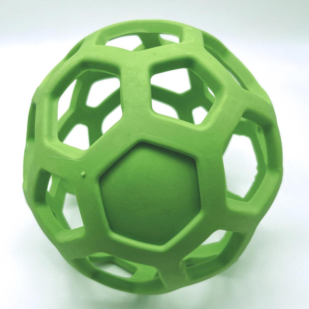 Interaktivní dutý míček z TPR gumy pro psy - Odolný proti skusu a šetrný k prořezávání zubů