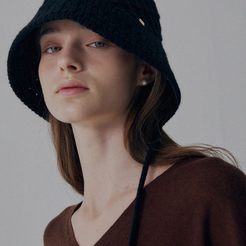 Marchen Miu Wool Bonnet Hat_4colot