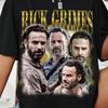 RICK GRIMES Walking Dead Unisex T-Shirt - Retro Rick Grimes Graphic Tee - TV Series Shirt - Rick Grimes|............|||
