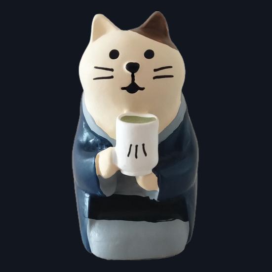 Mini Cat Model Small Garden Decor Resin Miniature Zakka Cat Figurine for Fun