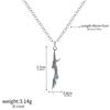 Solo Leveling Sung Jin Woo Alloy Short Blade Pendant Necklace For Cosplay Enthusiasts