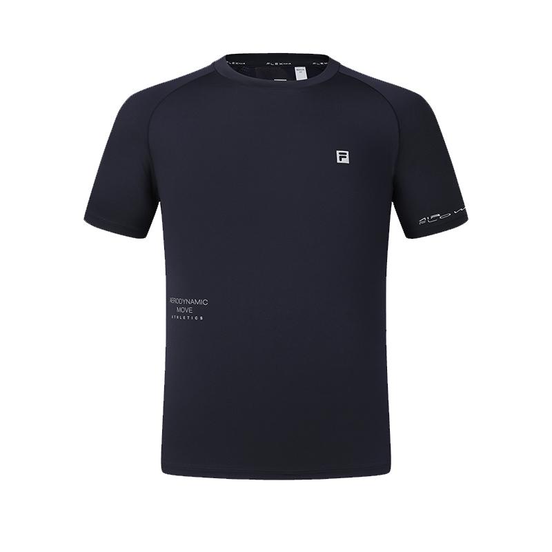 New FILA T Shirt Men's RD Royal Blue A11M431106FNV