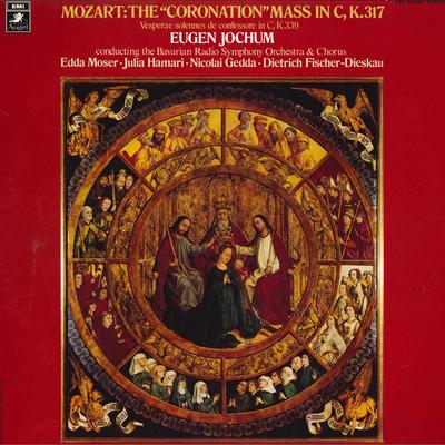 LP Record EUGEN JOCHUM BAVARIAN RADIO SYMPHO  Mozart Coronation Mass In C K.317 EAC80423 ANGEL  Japan Classical Used