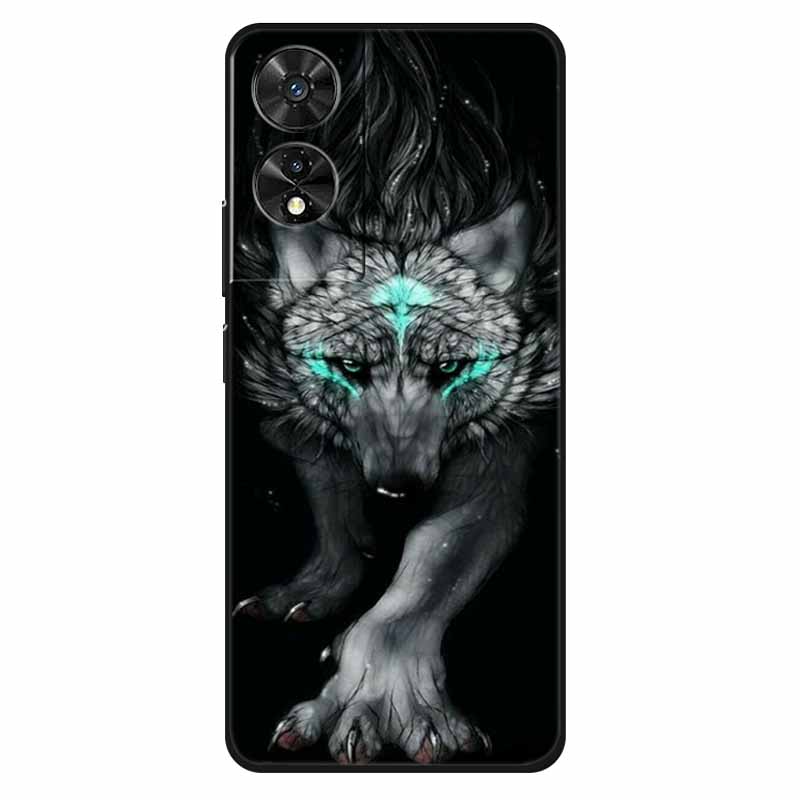 For TCL 505 Case Silicone Fashion Protective TPU Soft Funda for TCL 505 Phone Cover Animal Bumper for TCL505 Coque Shell Cute