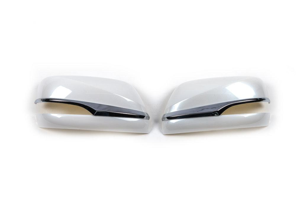 Mirror Covers (TRD Sport Style) White Color for Lexus LX570/450d