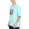 Vans X One Piece King Of Thieves Co Branded Collection T Shirts Unisex Lake Blue Crew Neck Moderate Straight Fit VN0008FVNAX