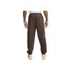 Nike NRG Solo Swoosh Fleece Pants Brown/White Men Streetwear DX1364-237