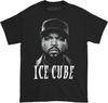 Ice Cube Boys' Big Face T-Shirt Youth Medium Black