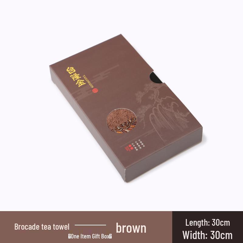 High-Grade Absorbent Tea Table Mat and Towel Set