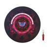 Pendulum Board Divination Mat with Crystal Pendulum Necklace Witchcraft Supply for Divination Enthusiasts
