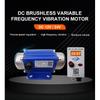 DC Bürstenloser 12V 24V Vibrationsmotor Hochfrequenzumwandlung Miniatur-Vibratormotoren Mit Regler Digitalanzeige