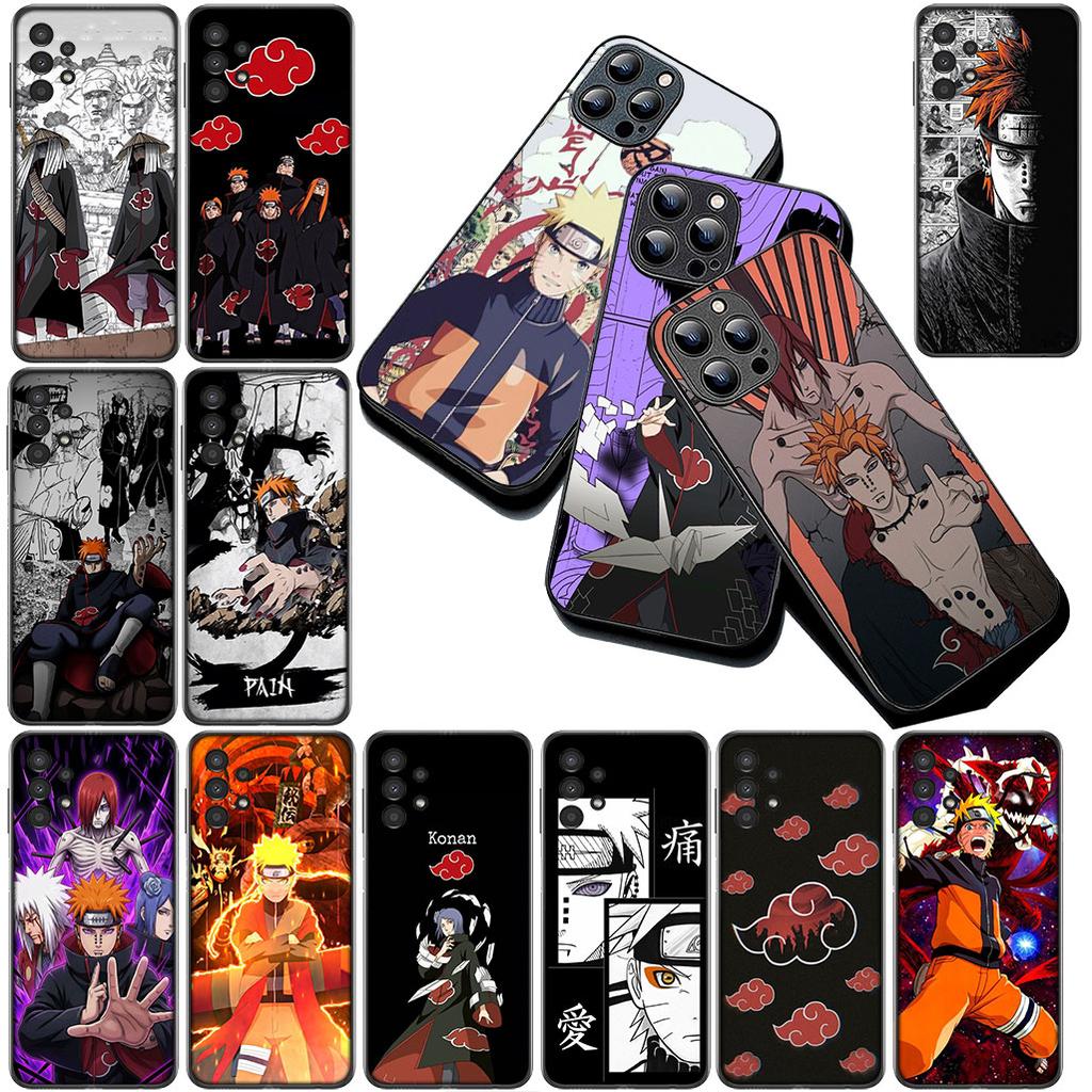Casing for Motorola Moto G86 G57 E14 E15 G14 G34 G67 G84 G24 A54 G15 Power E22 Phone Cover Soft Case konan Narutos Pain Akatsuki