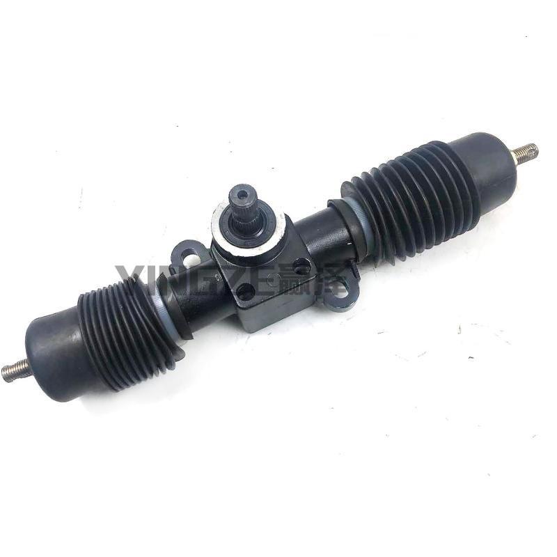 DIY Go Kart Karting Four Wheel 32CM 1.4 Circle Metal ATV Steering Rack Box Pinion