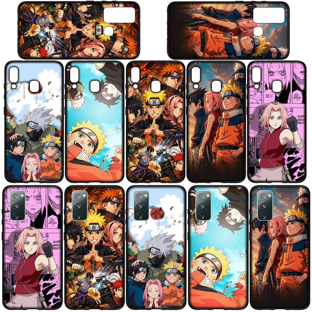 Hülle für iPhone 17 15 16 Plus Xiaomi Poco X7 X6 F8 F7 C85 C75 C71 Redmi Note 14 12 11 13 Pro Max A4 14C 13C 15C Kakashi Sasuke Narutos Haruno Sakura