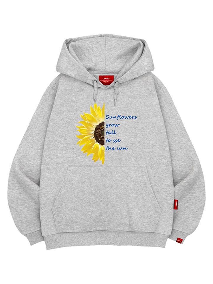 Half Sunflower Hoodie Unisex Big Size M~4Xl (Type A)