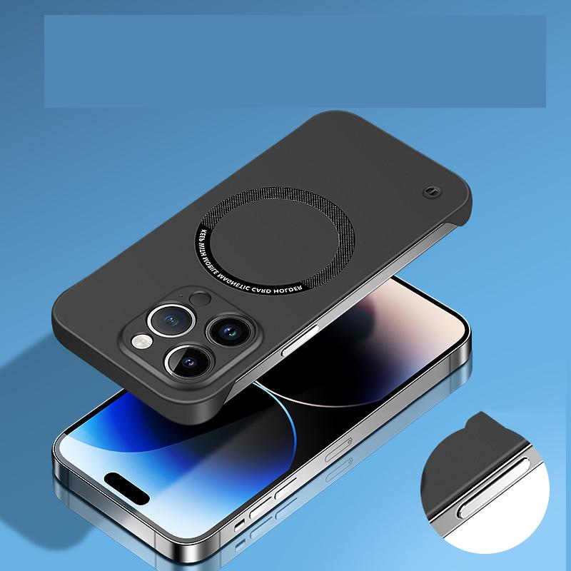 

Magsafe Magnetic Solid Color Hard PC Not Border Shockproof Phone Case For iPhone 16 Pro Max E 14 11 12 13 15 Pro Max Back Cover iPhone 15 Pro Max жовтий