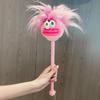 Plush Diy Versatile Hair Style Toy With Adorable Design And Accessory Keychain