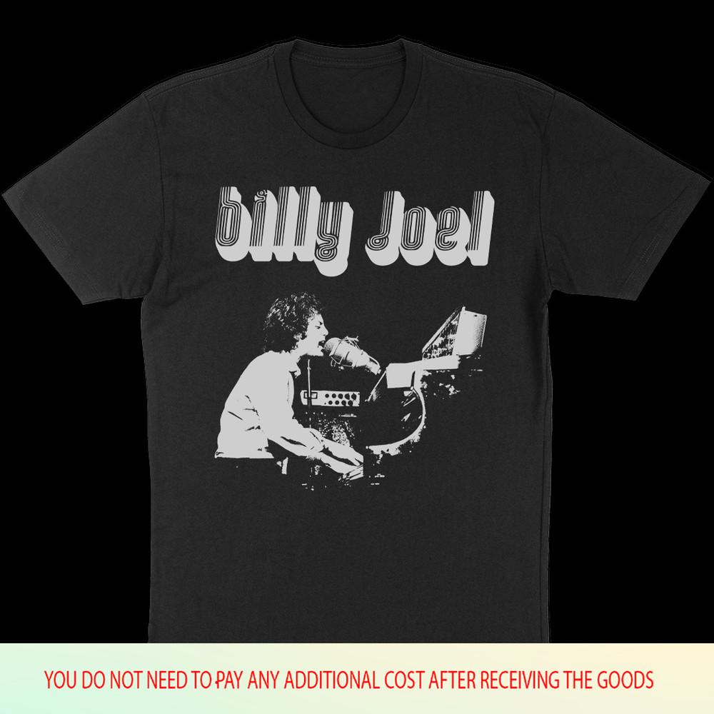 

Vintage Billy Joel Artist Gift For Fans Black S5XL TShirt BB509 Unisex T-Shirt S
