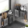 Utensil Holders Household Kitchen Cutlery Holder Drainer For Chopstick Forks Spoons Storage Racks Tabletop Organizer