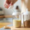 Salt Spice Lid Seal Pepper Sugar Bottle Spoon Seasoning Box Jar Kitchen