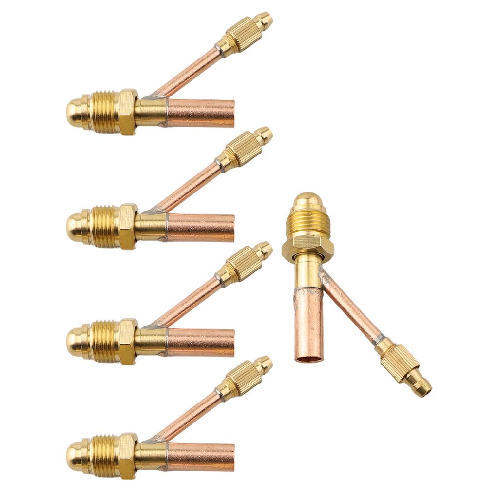 5x Für WIG-Schweißverbinder für männliches Kabel und Gas getrennter Kabelverbinder für WP9 WP17 WP26 Kupfermaterial