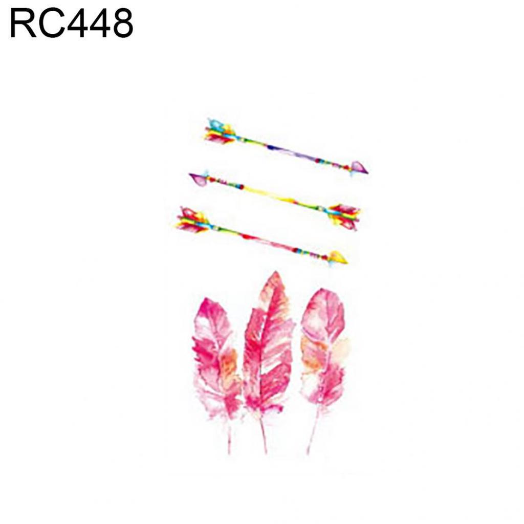 Harajuku Waterdichte Tijdelijke Tatoeages Voor Lady Vrouwen Mooie 3D  Kleuren Veer Ontwerp Tattoo Sticker, image size:1024x1024
