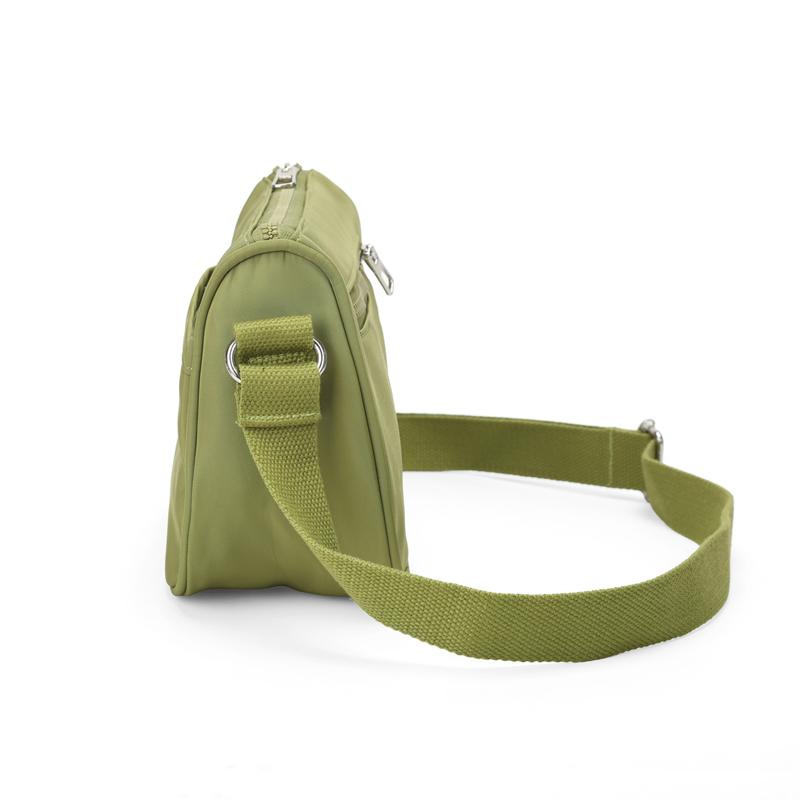 Lichtgewicht effen kleur nylon crossbody tas damestas schoudertas voor moeder