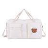 Quilted Baby Bag Large Capacity Weekender Bag Cute Travel Bag for Hospital and Weekender Travel