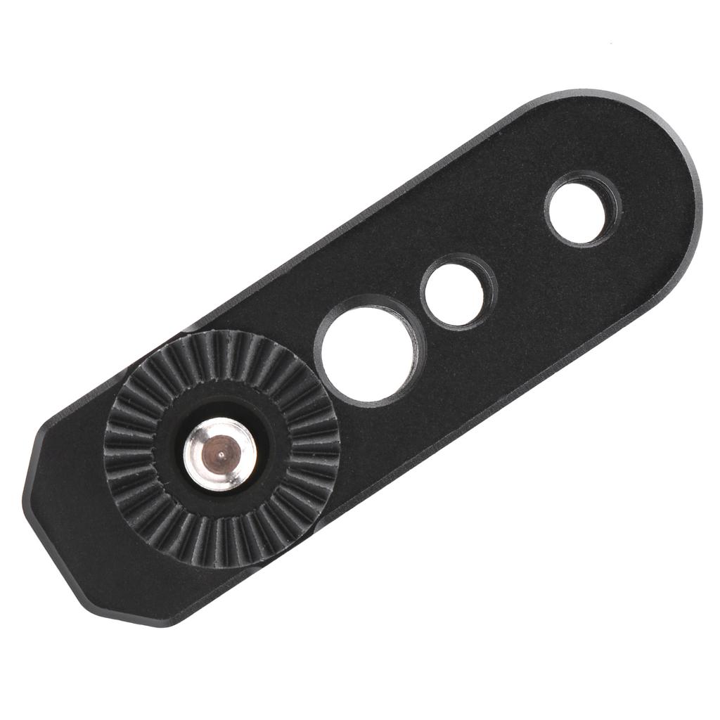 Alloy Camera Stabilizer Expansion Plate Gear Adapter Board for ZHIYUN weebill s Black