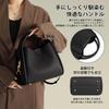 Shoulder Genuine 3 Large Crossbody Shoulder Commuter Bag [imeetu] Women's 3-Way Bag, Leather, Compartments, Capacity, High-End Look, Bag, Simple,