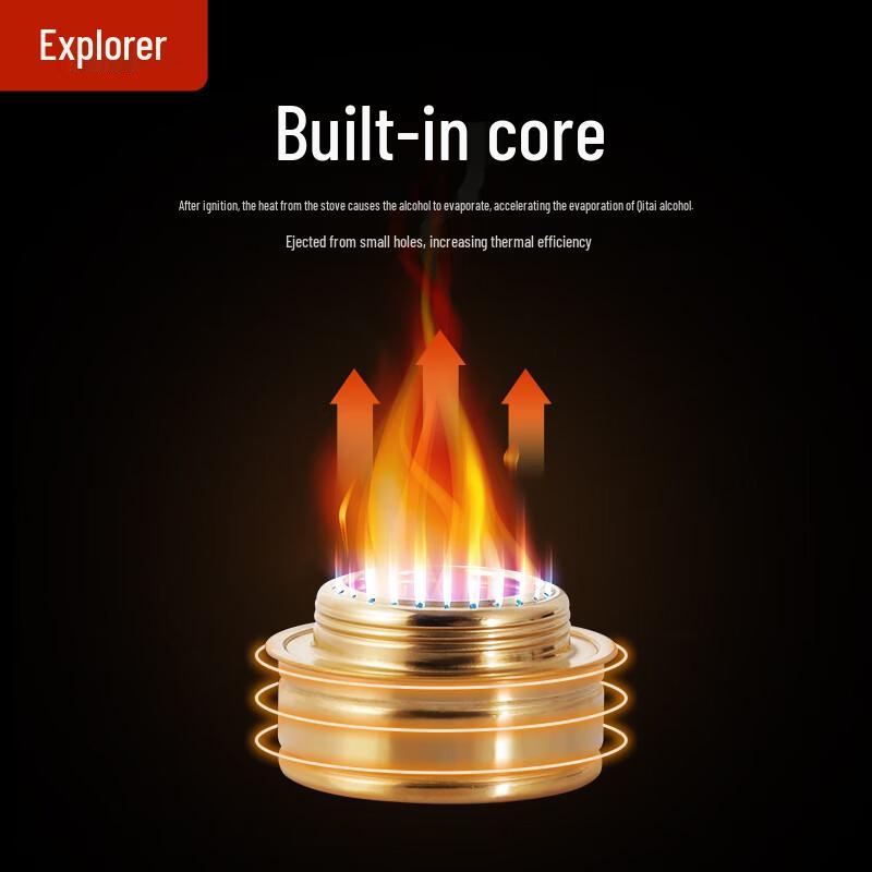 Portable Outdoor Alcohol Stove Kit