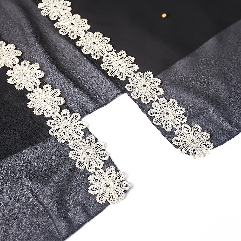 2023 Korálková výšivka Krajka S kapucí Muslimské šaty - Nadměrná velikost Africká dámská dlouhá róba