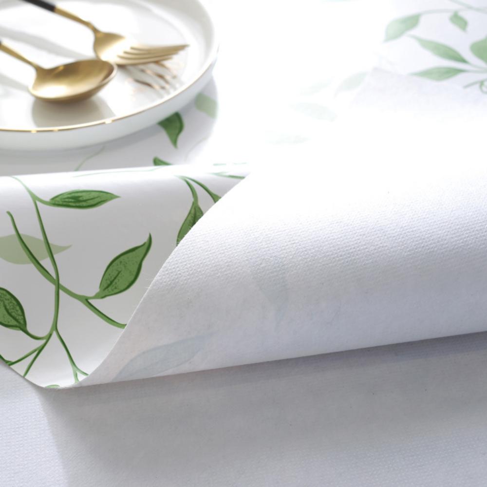 New Lemon Small Fresh PVC Waterproof and Oil-proof Tablecloth Wholesale Bedside Table Dustproof Decorative Cloth Living Room Coffee Table Tablecl