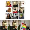 Arklio Galvos Kaukė Helovino Cosplay Kostiumo Aksesuaras Suaugusiems Baisi ir Realistiška