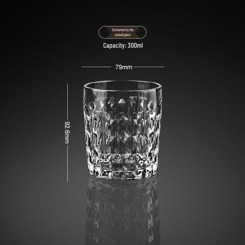 ZISIZ Saint Asia Creative Glass Tumbler Set