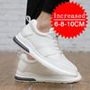 Leisure Men Lift Height Increase Insole White Chunky Sneakers Height Increasing Chunky Sneakers Men's Elevator Sneakers With