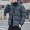 Men's Winter Camouflage Cotton Coat with Detachable Hood - Warm, Thick, Trendy, and Available In Large Sizes
