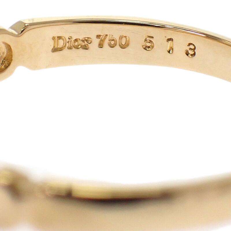 Dior  #14(JP Size) ring K18 yellow gold Women