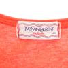 YVES SAINT LAURENT 90s Old Tank top 140 Vermilion Kid's Used