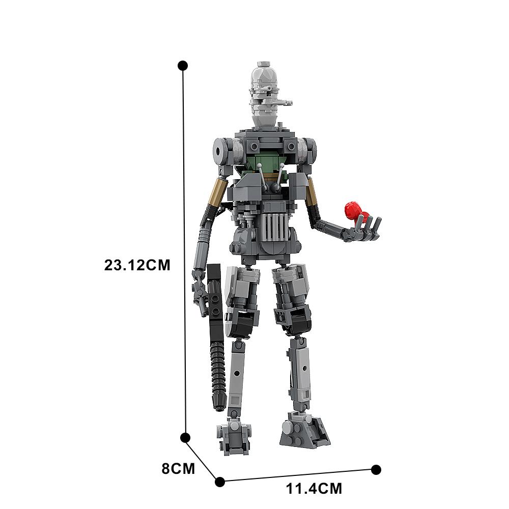 Gobricks MOC IG-12 Baustein-Set Weltraumfilm-Figur Design Kreative Bausteine Lernspielzeug Für Kinder Geburtstagsgeschenk