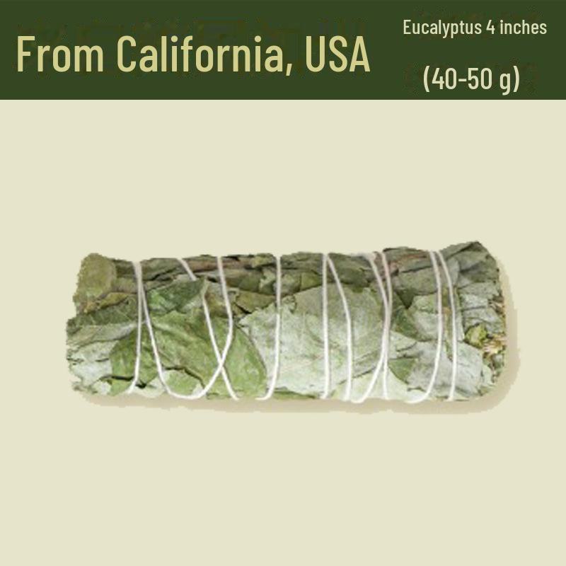 White Sage & Blue Sage Aromatherapy Sticks with California Cedar & Holy Wood for Meditation and Crystal Demagnetization