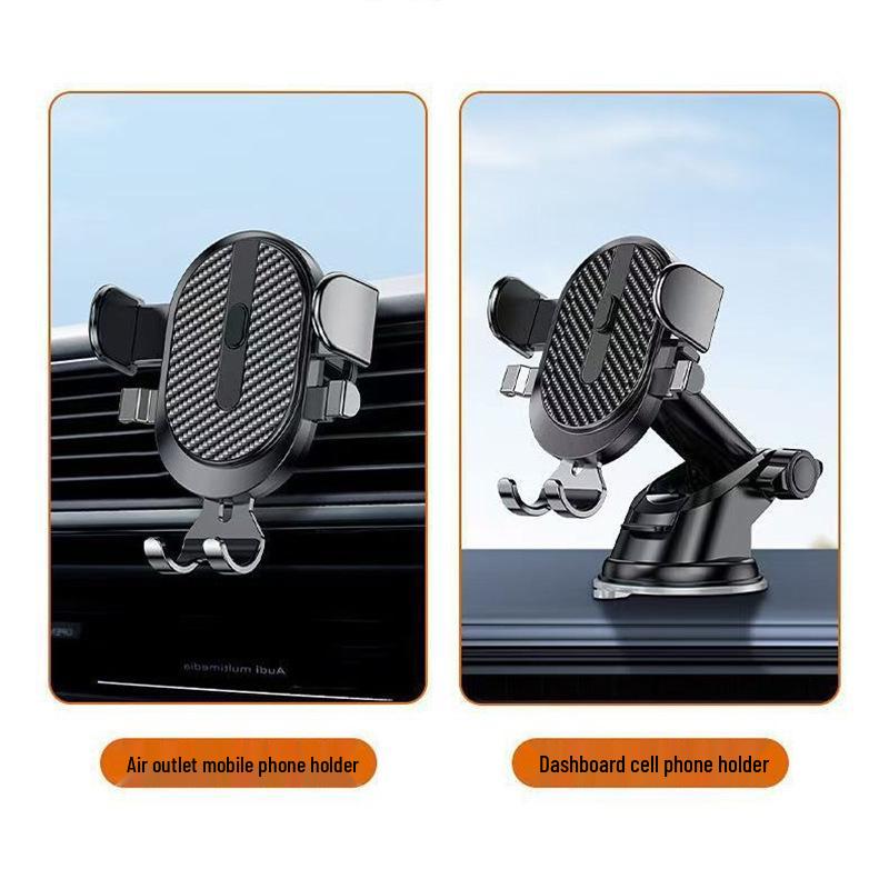 Universal Suction Cup Car Phone Holder for Dashboard & Console Navigation