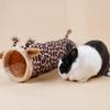 Small Pet Tunnel Hideout Portable Rabbit for Play Tube Foldable Tunnels Safe Non Toxic for Kitten Bunny Easy Storag X3UC