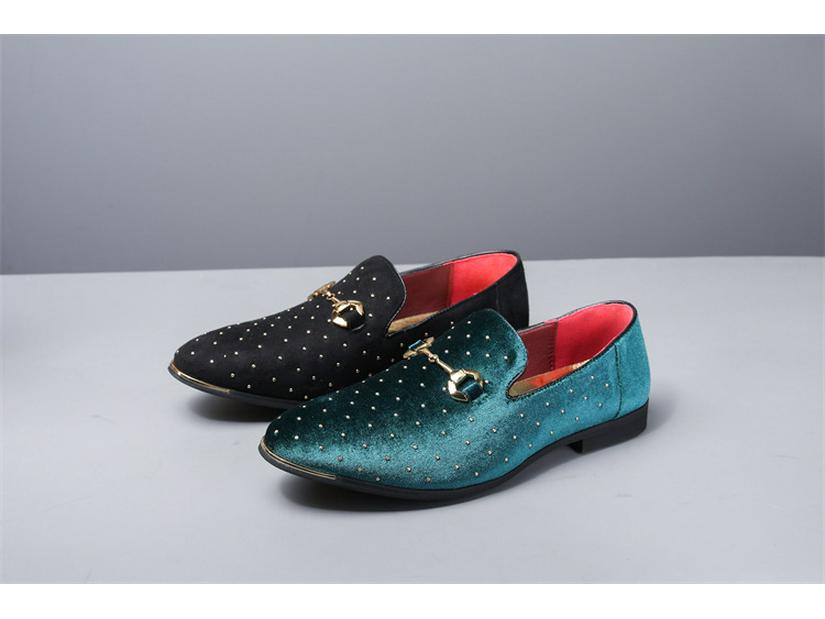 Große lässige Leder-Loafer für Herren – neuer trendiger Herbststil