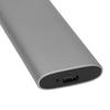 M.2 NVMe PCIe SSD Enclosure Support USB3.2 Gen2 10Gbps UASP Tool Free M.2 Enclosure for SSD 2230 2242 2260 2280 Grey