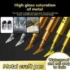 1/3 Stück Pinsel Metallische Marker Stifte Gold Silber Kupfer Permanent Kunst Farbe Marker Stift für Bastelarbeiten Scrapbooking Stoff Kunstbedarf