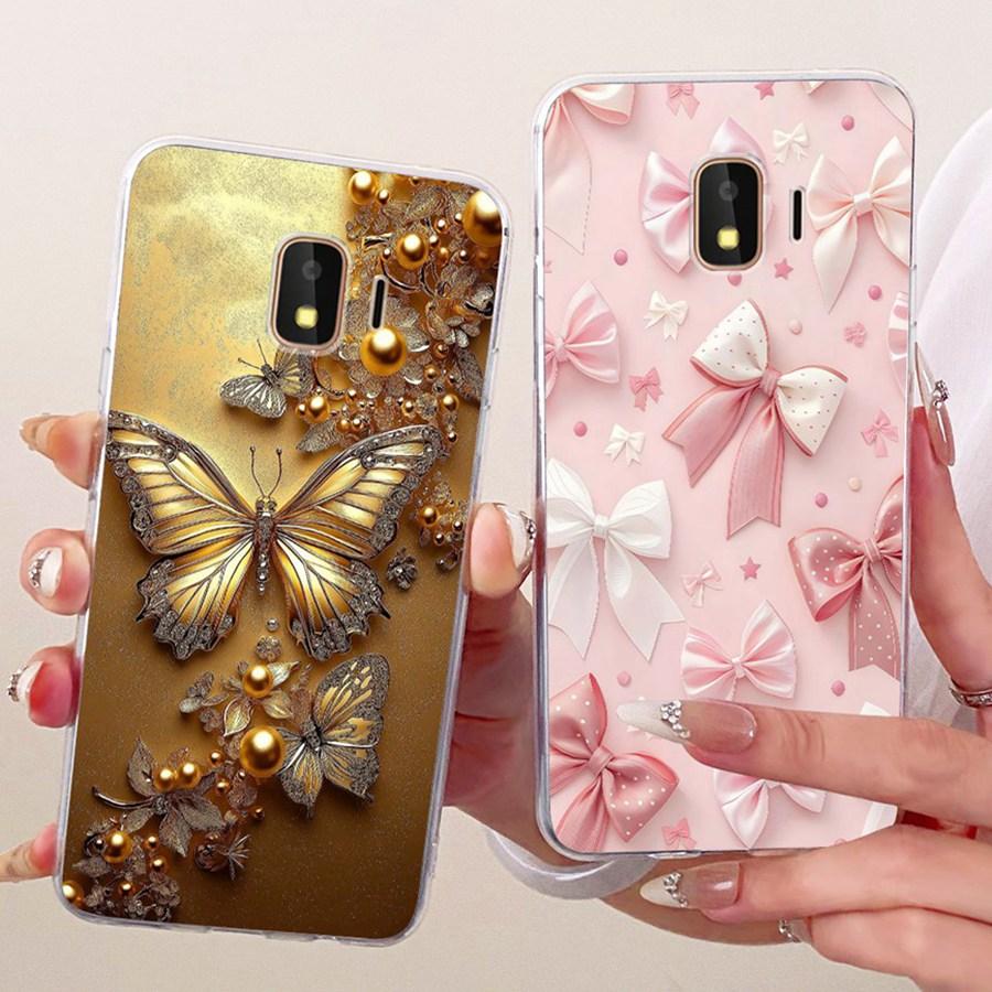 For  Samsung Galaxy J2 Core Case J260F  Back Cover For SamsungJ2Core 2018  Fashion Style Case TPU Soft Silicone Bumper Coque