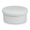 Yuuki Roman Ceramic Rice Container, 3-cup Capacity, Microwave-Safe, Made In Japan, Hasami Ware, Stylish, Energy-Saving, Ivory